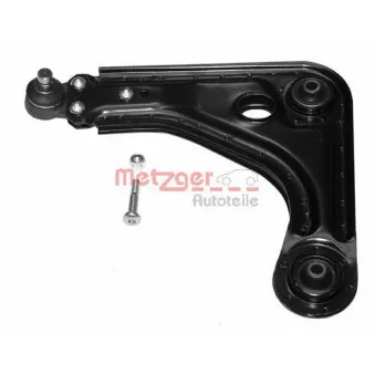 Bras de liaison, suspension de roue avant gauche METZGER 58039211