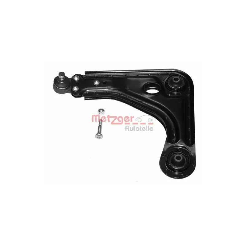 Bras de liaison, suspension de roue avant gauche METZGER 58039211