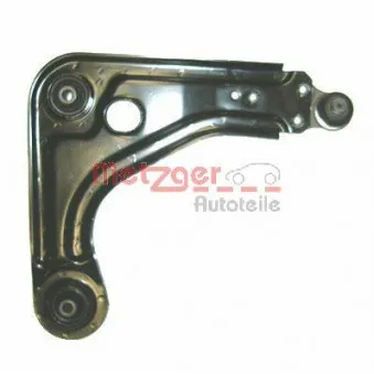 Bras de liaison, suspension de roue avant droit METZGER 58039502