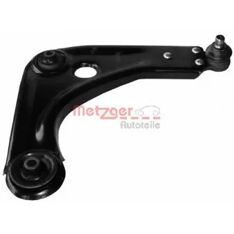 Bras de liaison, suspension de roue avant droit METZGER 58039902