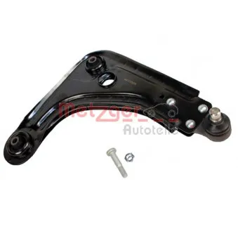 Bras de liaison, suspension de roue avant droit METZGER 58040012