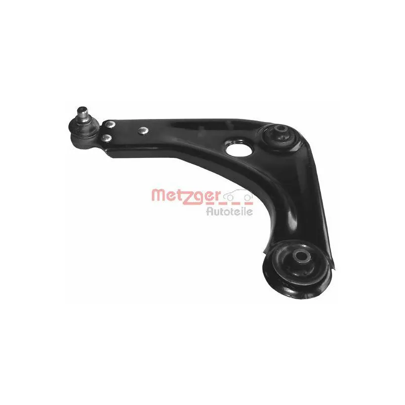Bras de liaison, suspension de roue avant gauche METZGER 58040101