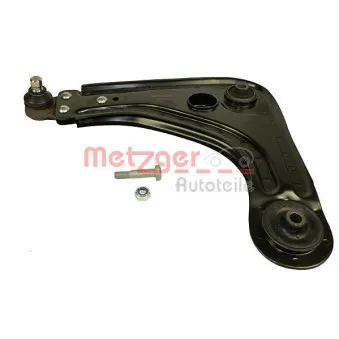 Bras de liaison, suspension de roue avant gauche METZGER 58040211