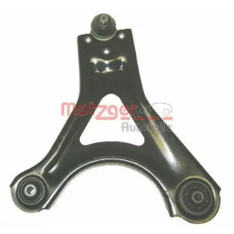 Bras de liaison, suspension de roue avant droit METZGER 58040302