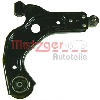 Bras de liaison, suspension de roue avant droit METZGER 58040502