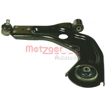 Bras de liaison, suspension de roue avant gauche METZGER 58040701