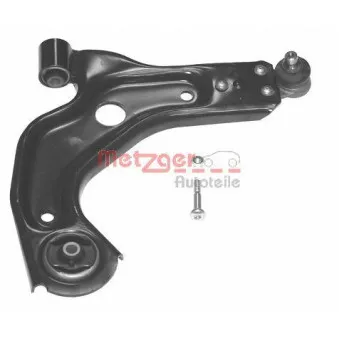 Bras de liaison, suspension de roue avant droit METZGER 58041012