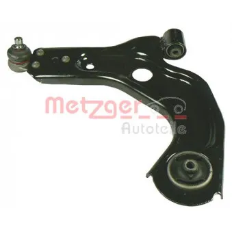 Bras de liaison, suspension de roue avant gauche METZGER 58041101