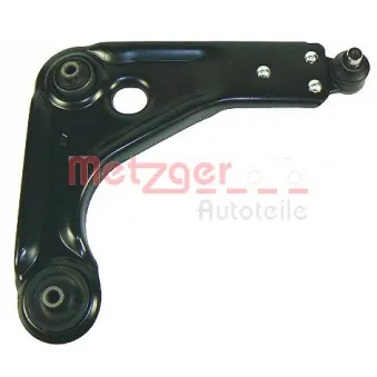 Bras de liaison, suspension de roue avant droit METZGER 58041302