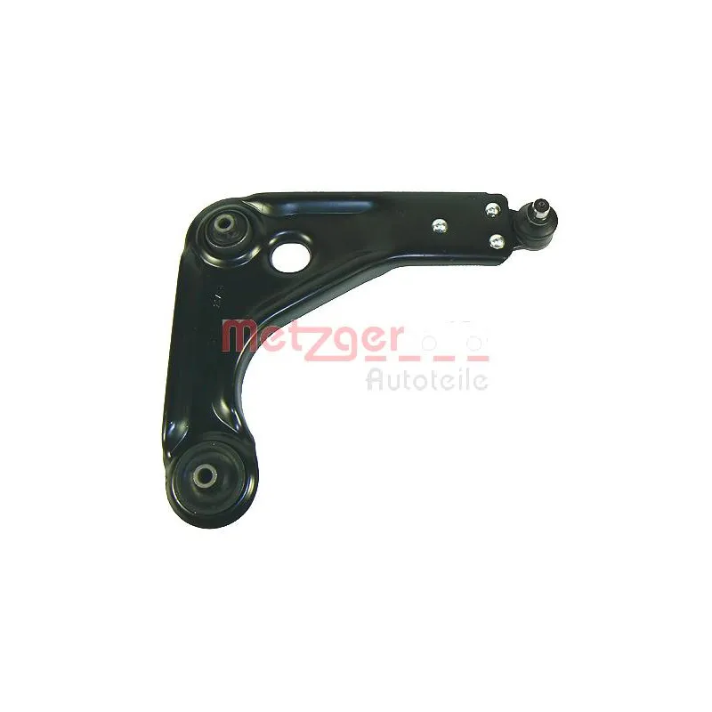 Bras de liaison, suspension de roue avant droit METZGER 58041302