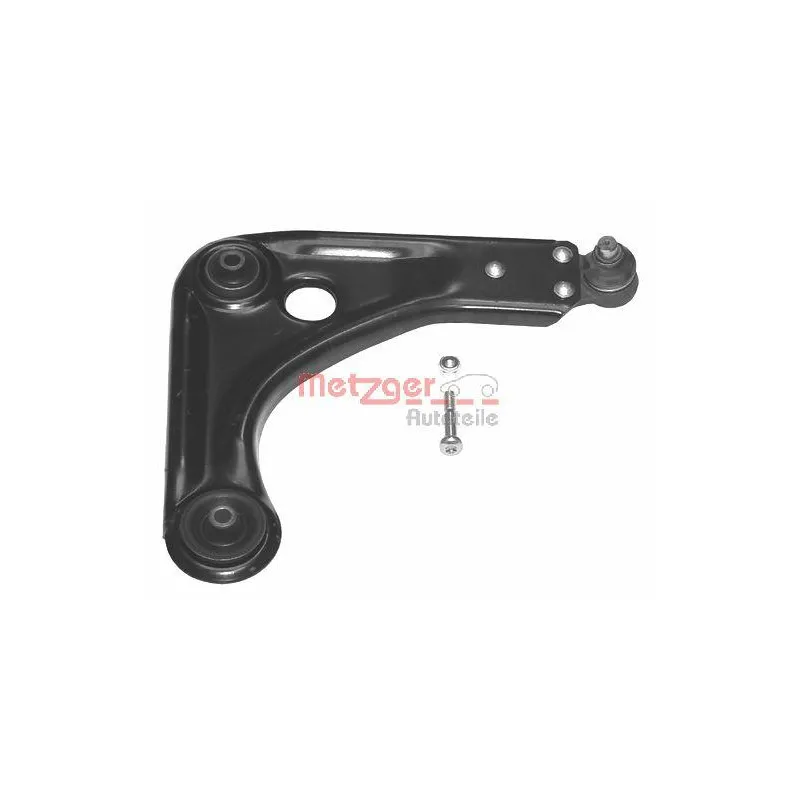 Bras de liaison, suspension de roue avant droit METZGER 58041412