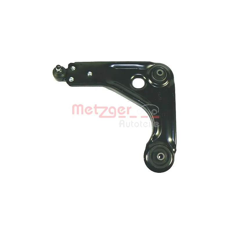 Bras de liaison, suspension de roue avant gauche METZGER 58041501
