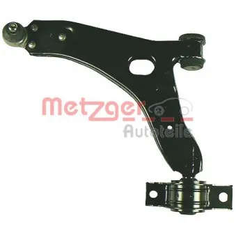 Bras de liaison, suspension de roue avant gauche METZGER 58041801