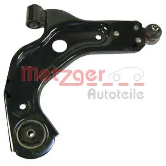 Bras de liaison, suspension de roue avant droit METZGER 58041902