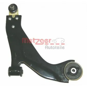Bras de liaison, suspension de roue avant droit METZGER 58042502