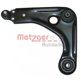 Bras de liaison, suspension de roue avant gauche METZGER 58042701