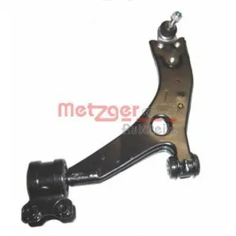 Bras de liaison, suspension de roue avant gauche METZGER 58043001