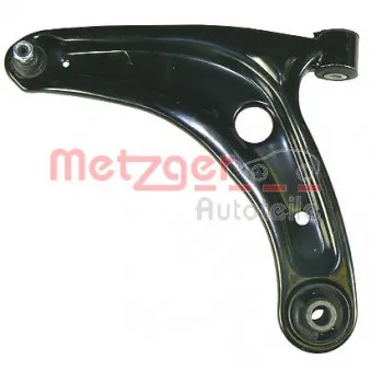 Bras de liaison, suspension de roue avant gauche METZGER 58044801