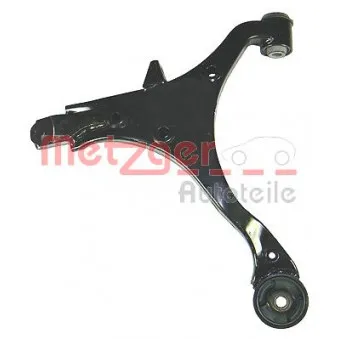 Bras de liaison, suspension de roue avant gauche METZGER 58045001