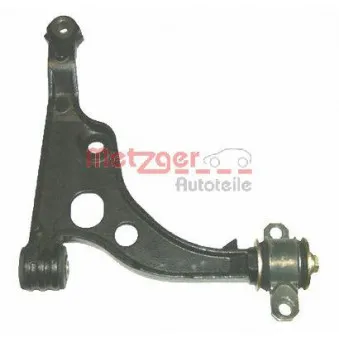Bras de liaison, suspension de roue avant droit METZGER 58048902