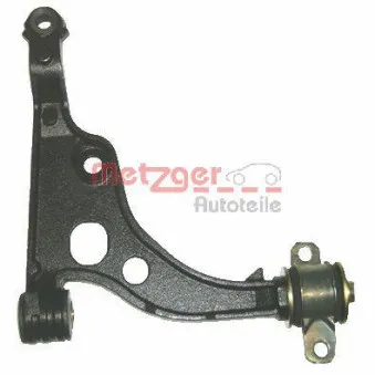 Bras de liaison, suspension de roue avant droit METZGER 58049302