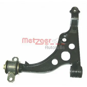 Bras de liaison, suspension de roue avant gauche METZGER 58049401