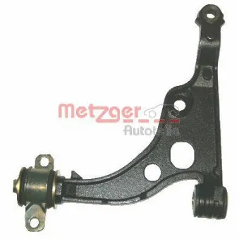 Bras de liaison, suspension de roue avant gauche METZGER 58049501