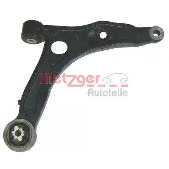 Bras de liaison, suspension de roue avant droit METZGER 58050102