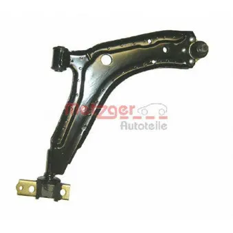 Bras de liaison, suspension de roue avant droit METZGER 58050302