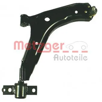 Bras de liaison, suspension de roue avant droit METZGER 58050602