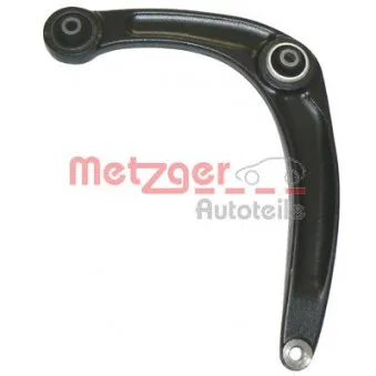 Bras de liaison, suspension de roue avant gauche METZGER 58059401