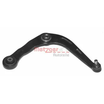 Bras de liaison, suspension de roue avant droit METZGER 58060402