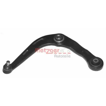 Bras de liaison, suspension de roue avant gauche METZGER 58060501