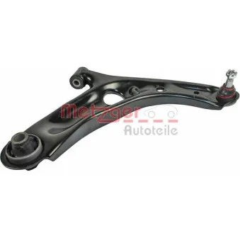 Bras de liaison, suspension de roue avant droit METZGER 58061202