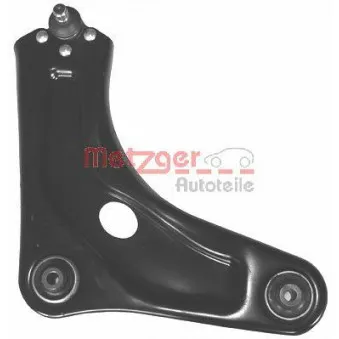 Bras de liaison, suspension de roue avant droit METZGER 58061402