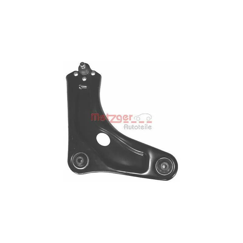 Bras de liaison, suspension de roue avant droit METZGER 58061402