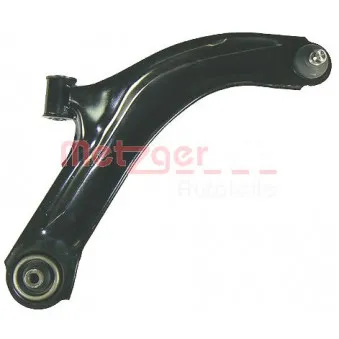 Bras de liaison, suspension de roue avant droit METZGER 58061702