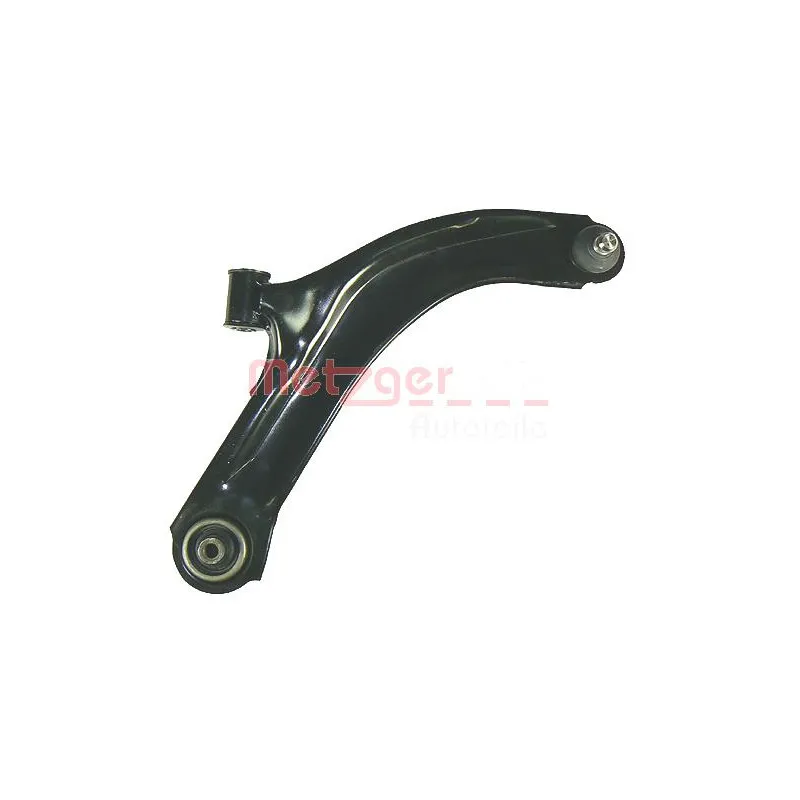 Bras de liaison, suspension de roue avant droit METZGER 58061702