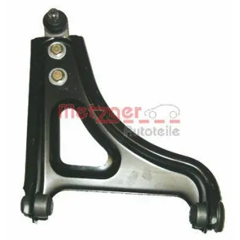 Bras de liaison, suspension de roue avant droit METZGER 58062602