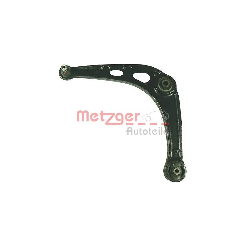 Bras de liaison, suspension de roue avant gauche METZGER 58063501