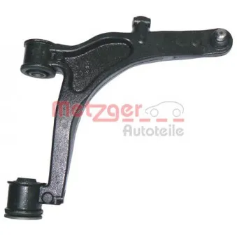 Bras de liaison, suspension de roue avant droit METZGER 58063602