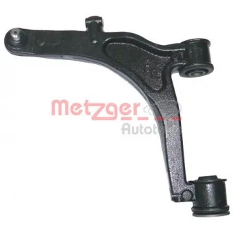 Bras de liaison, suspension de roue avant gauche METZGER 58063701