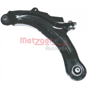 Bras de liaison, suspension de roue avant gauche METZGER 58064001