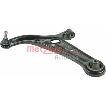 Bras de liaison, suspension de roue avant gauche METZGER 58067501