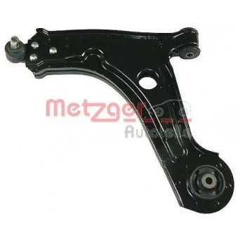 Bras de liaison, suspension de roue avant gauche METZGER 58067901