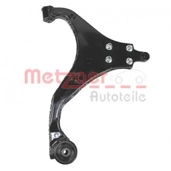 Bras de liaison, suspension de roue avant droit METZGER 58069602