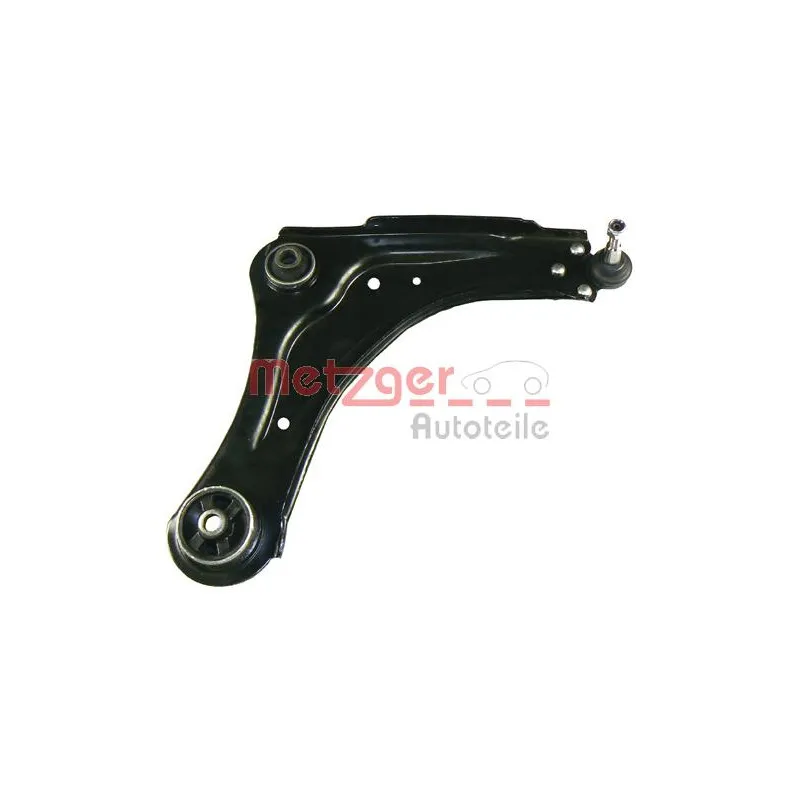 Bras de liaison, suspension de roue avant droit METZGER 58070602