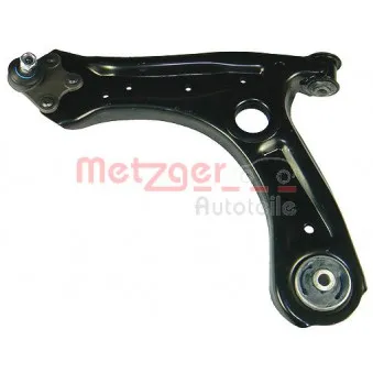 Bras de liaison, suspension de roue avant gauche METZGER 58070901