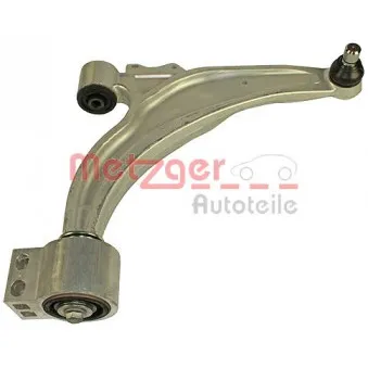 Bras de liaison, suspension de roue avant droit METZGER 58074002