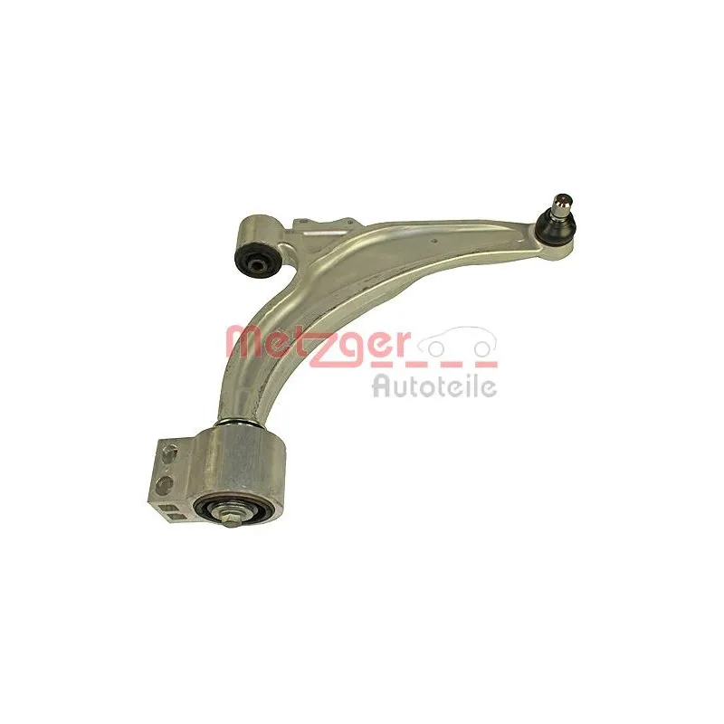 Bras de liaison, suspension de roue avant droit METZGER 58074002